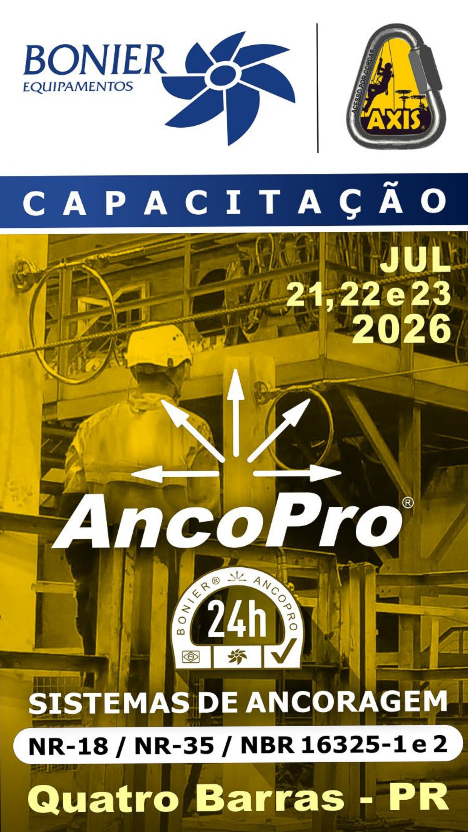 Capacitação AncoPro Bonier e Axis